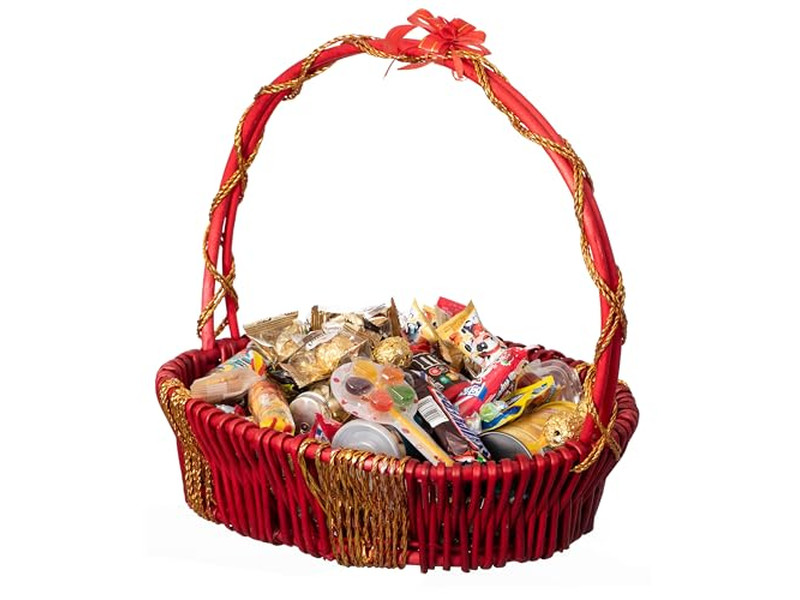 Maßgeschneiderte Picknicktasche Picknickkorb-Set für 8 Australien Vatertags-Geschenkkörbe Wäsche
