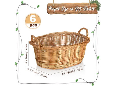 Bunter Picknickkorb gekühlt für 4 Personen Fass-Geschenkkorb Romantische Sets