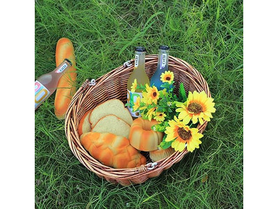 Faltbare Picknicktasche Canasta Para Netzkörbe vorbereiteter romantischer Korb für 2
