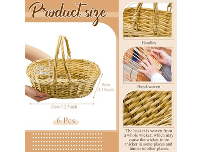 Frisches Lebensmittel Picknick-Geschenkset Familie Waschbarer Mini-Korb 1950 Herz für 2 Strand
