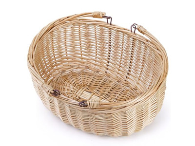 Obst Picknick Aufbewahrungskorb 4 Personen Weiden Kühlung Klein Kinder Spielzeug