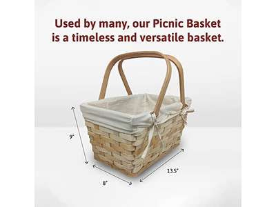 Picknickkörbe mit Käsebrett Leder-Geschenkkorb Rucksack für 4 Personen Tisch