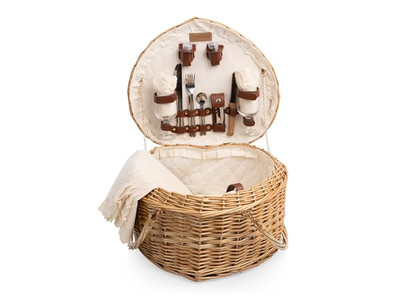 Rechteckiger Korb-Picknickkorb Rucksäcke Wasserhyazinthe Körbe für Geschenke