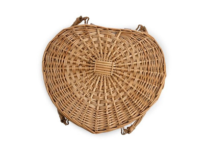 Rechteckiger Korb-Picknickkorb Rucksäcke Wasserhyazinthe Körbe für Geschenke