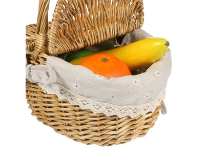Picknick-Set für zwei Personen Tischkorb Personalisiert für Bierisolierung